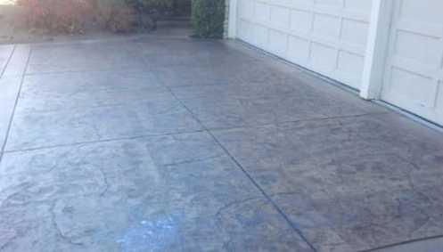 this is a picture of cement patio contractor in folsom, ca
